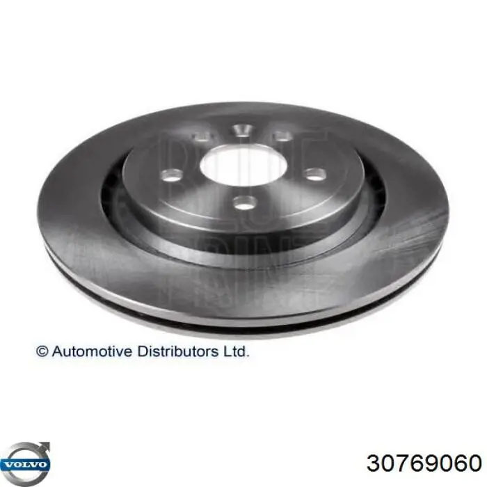 Купить 30769060 Volvo Диск тормозной задний