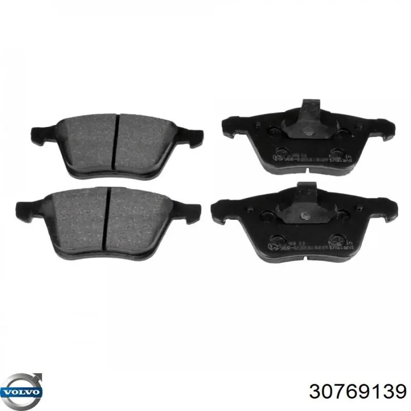 Купить 30769139 Volvo Колодки тормозные