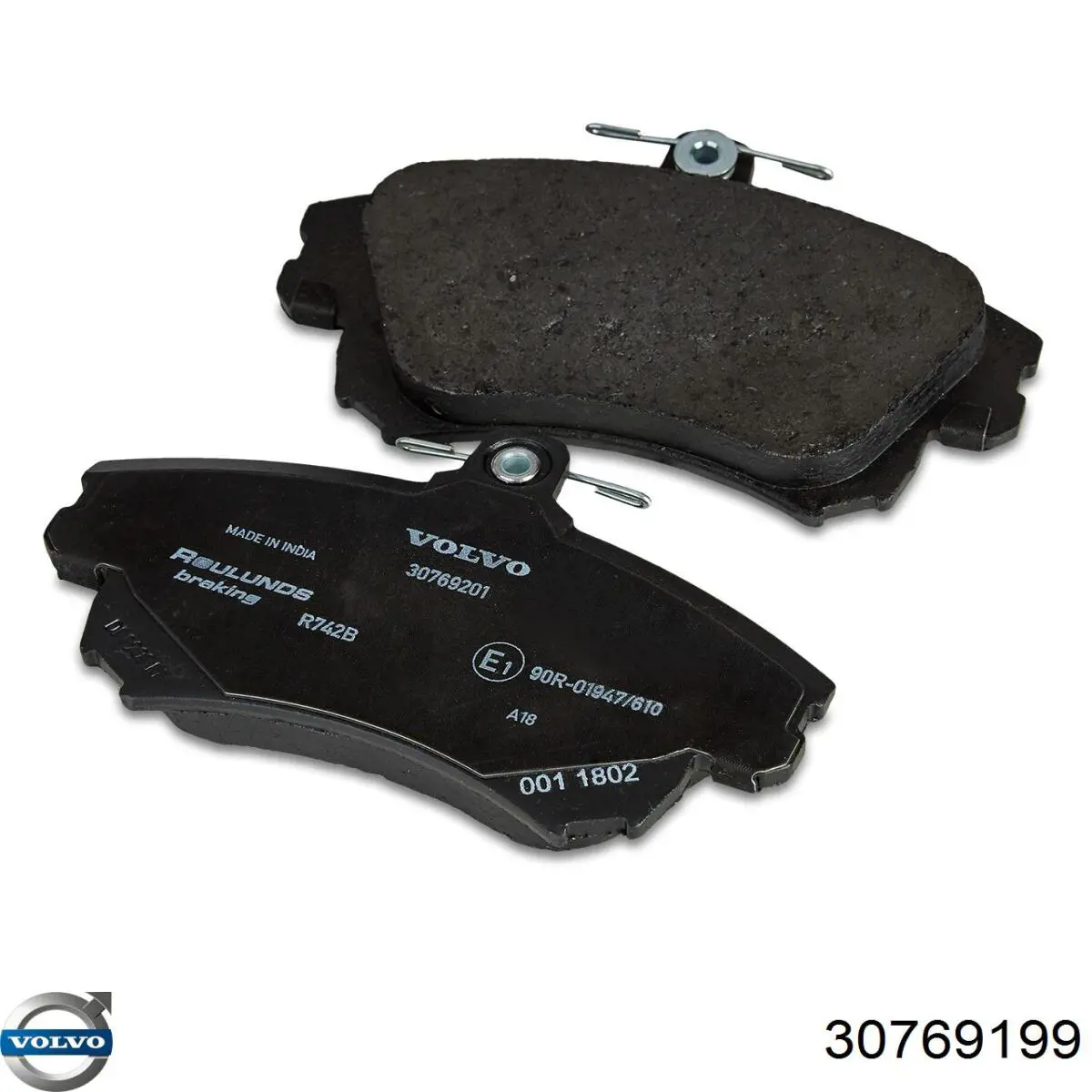 Купить 30769199 Volvo Колодки тормозные