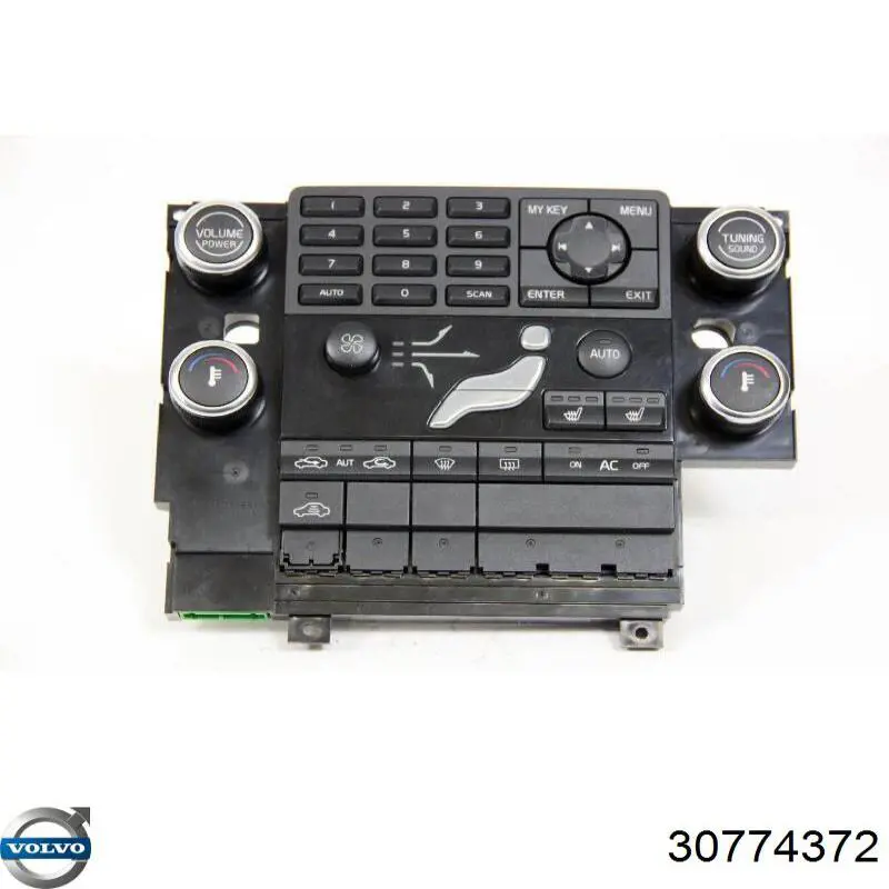 Блок управления кондиционером 30782909 Volvo