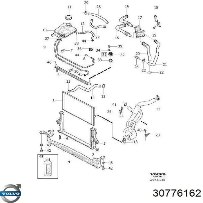  Volvo 307761627 цена, от 78.99 USD