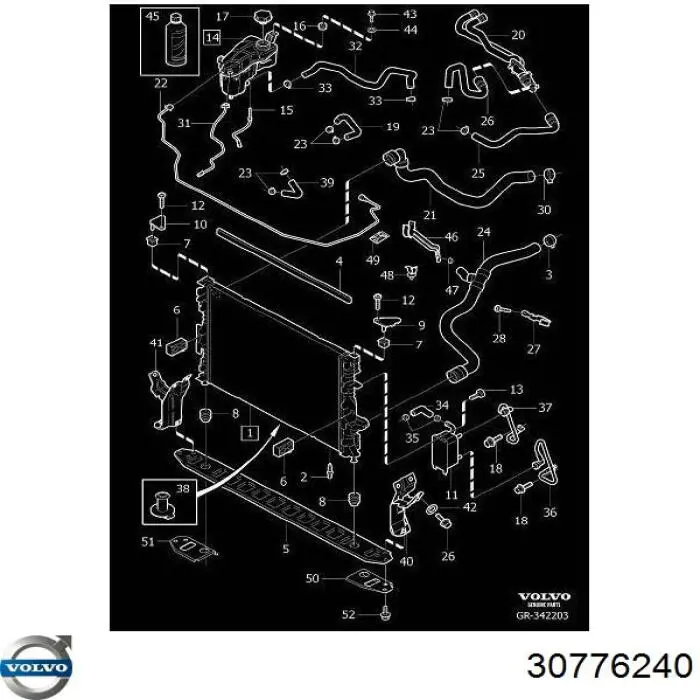 Купить 30776240 Volvo 