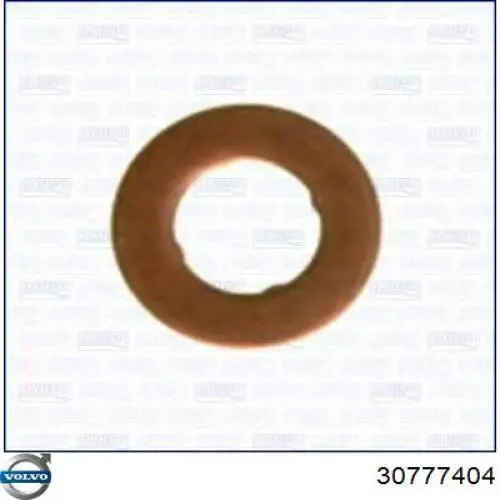 30777404 Volvo кольцо (шайба форсунки инжектора посадочное)