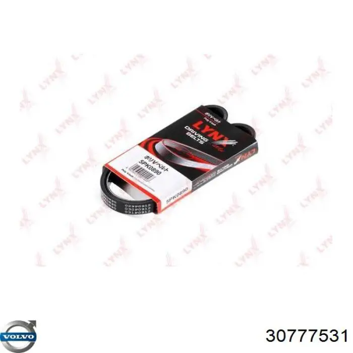 Клиновый ремень Volvo 30777531 цена, от 6.90 USD