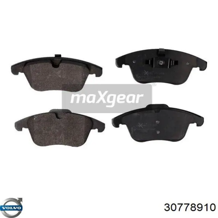 Купить 30778910 Volvo Колодки тормозные