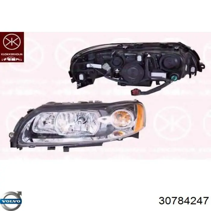 Фара левая Volvo 30784247 цена, от 114.02 USD