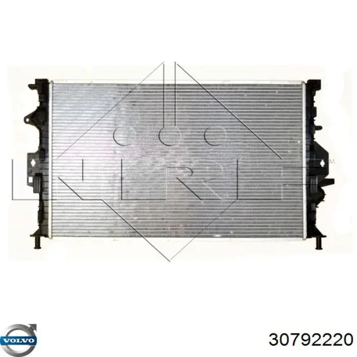 Купить 30792220 Volvo Радиатор водяной