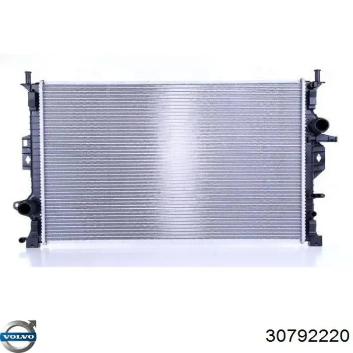 Радиатор охлаждения двигателя Volvo 30792220 цена, от 67.51 USD