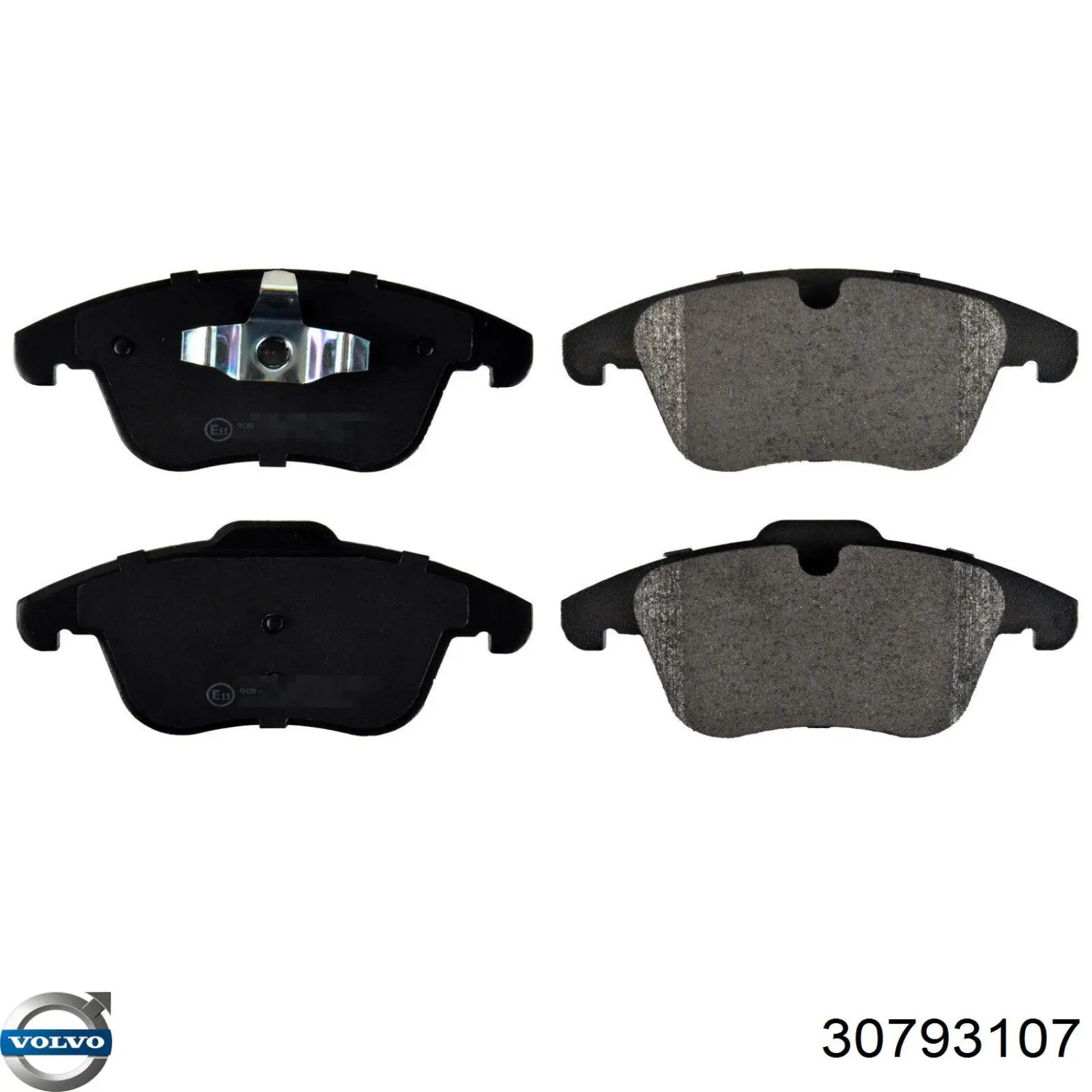 Колодки Volvo 30793107 цена, от 31.96 USD