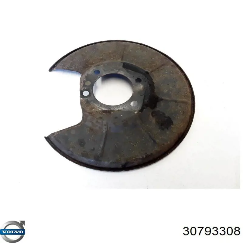 Щиток тормозного диска заднего правый Volvo 30793308 цена, от 18.19 USD