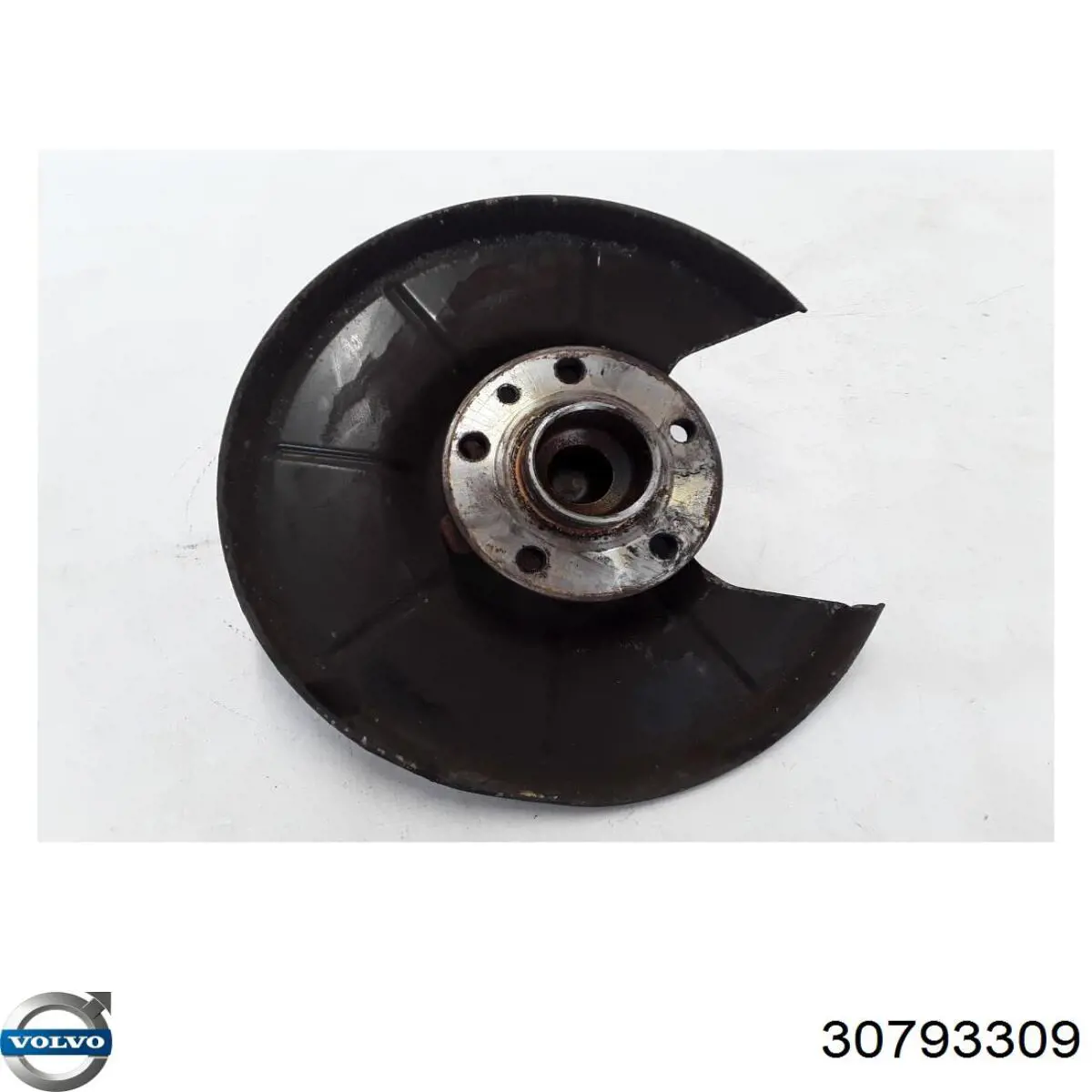 Купить 30793309 Volvo Защита тормозного диска заднего, левая