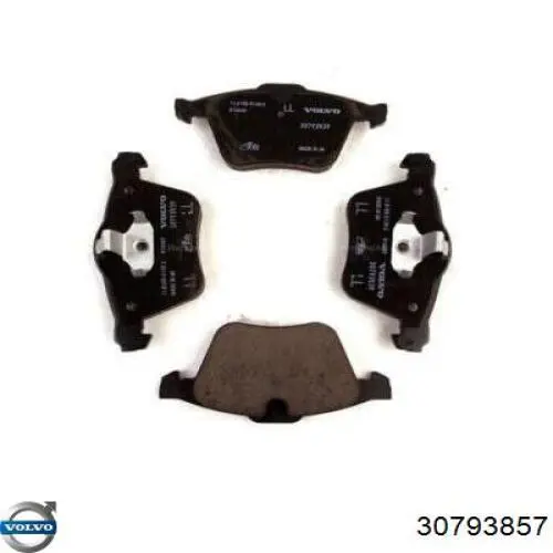 Колодки Volvo 30793857 цена, от 37.65 USD