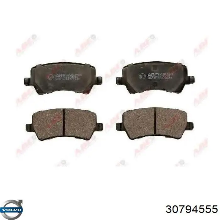Колодки дисковые  Volvo 30794555 цена, от 36.87 USD