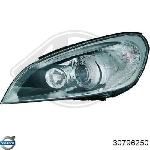 30796250 Volvo Фара передняя правая