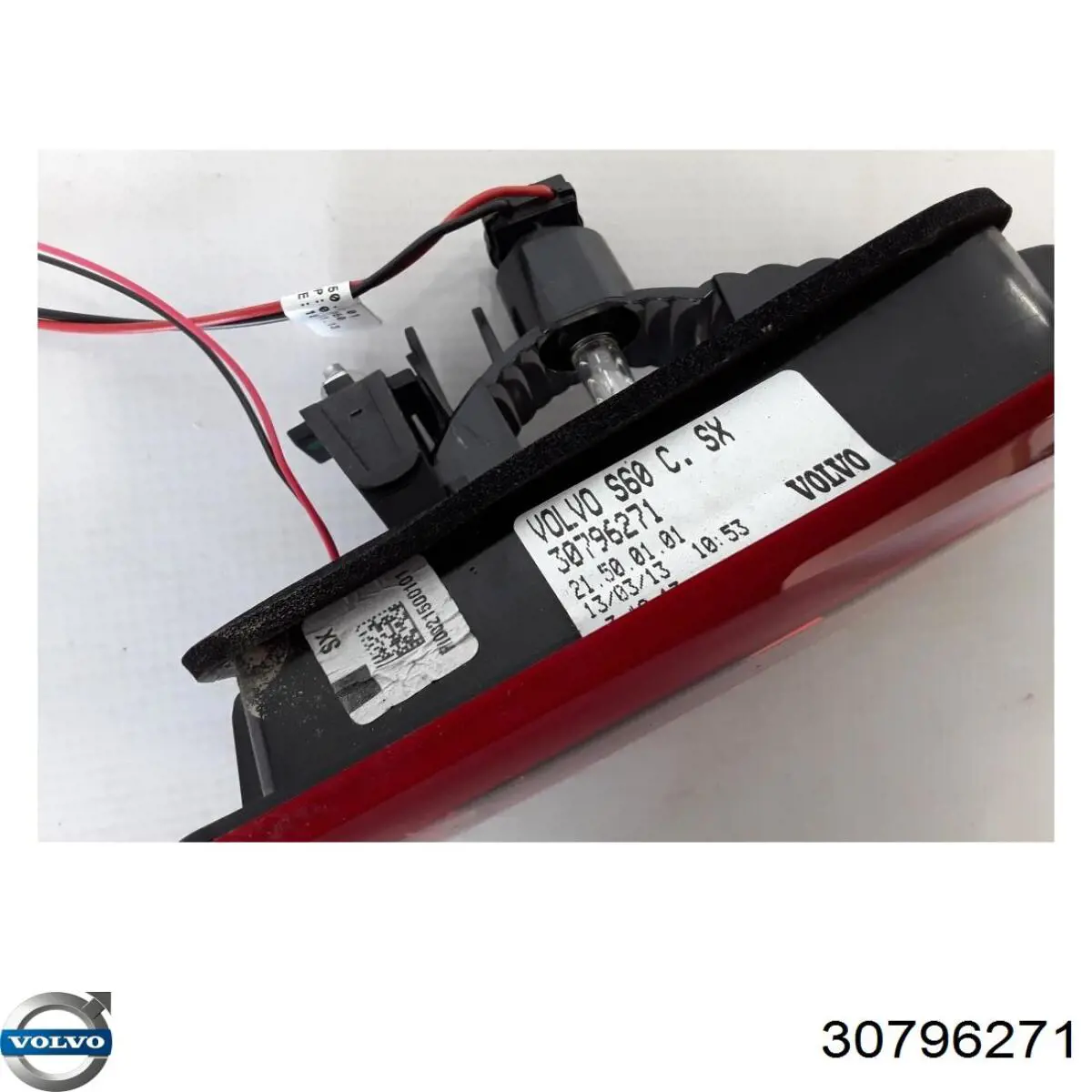 Фонарь задний левый, внутренний Volvo 30796271 цена, от 40.52 USD