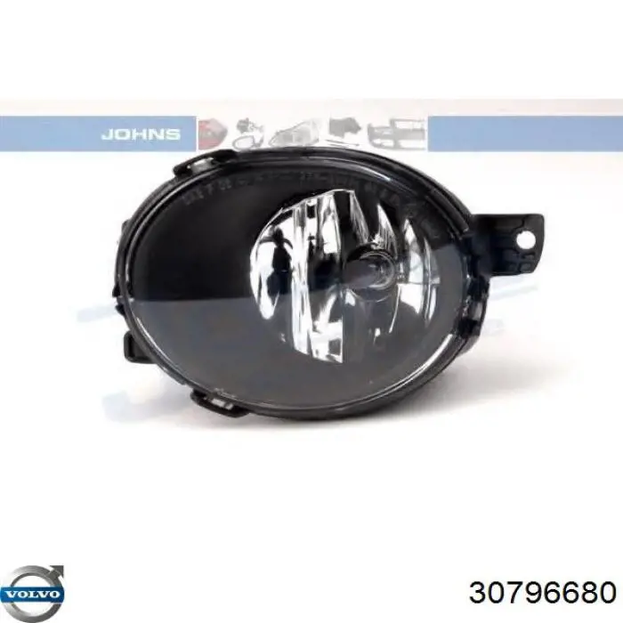 30796680 Volvo Противотуманная фара левая