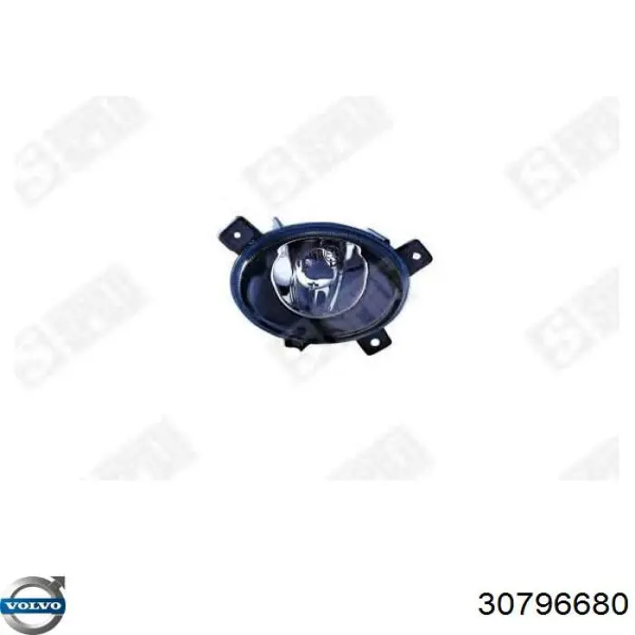 Фара противотуманная, левая Volvo 30796680 цена, от 58.75 USD