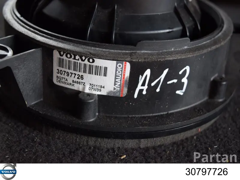 Динамик передней двери Volvo 30797726 цена, от 92.12 USD