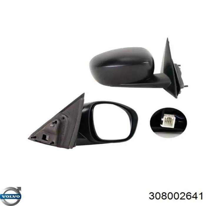 Правое боковое зеркало Volvo 30623538
