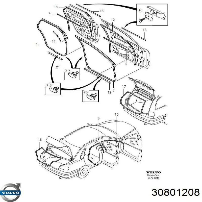  30801208 Volvo