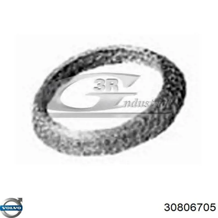 30806705 Volvo кольцо приемной трубы глушителя