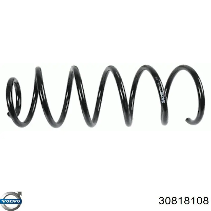 30818108 Volvo Пружина передней подвески