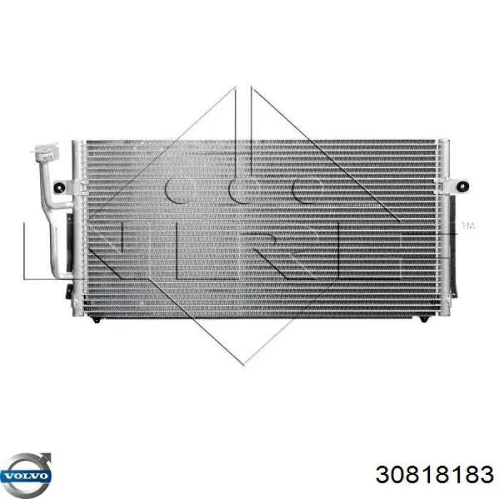 Конденсатор кондиционера Volvo 30818183 цена, от 89.36 USD