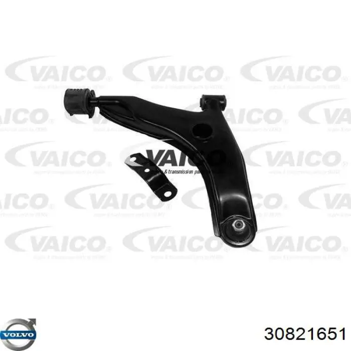 Правый рычаг передней нижней подвески Volvo 30821651 цена, от 54.64 USD