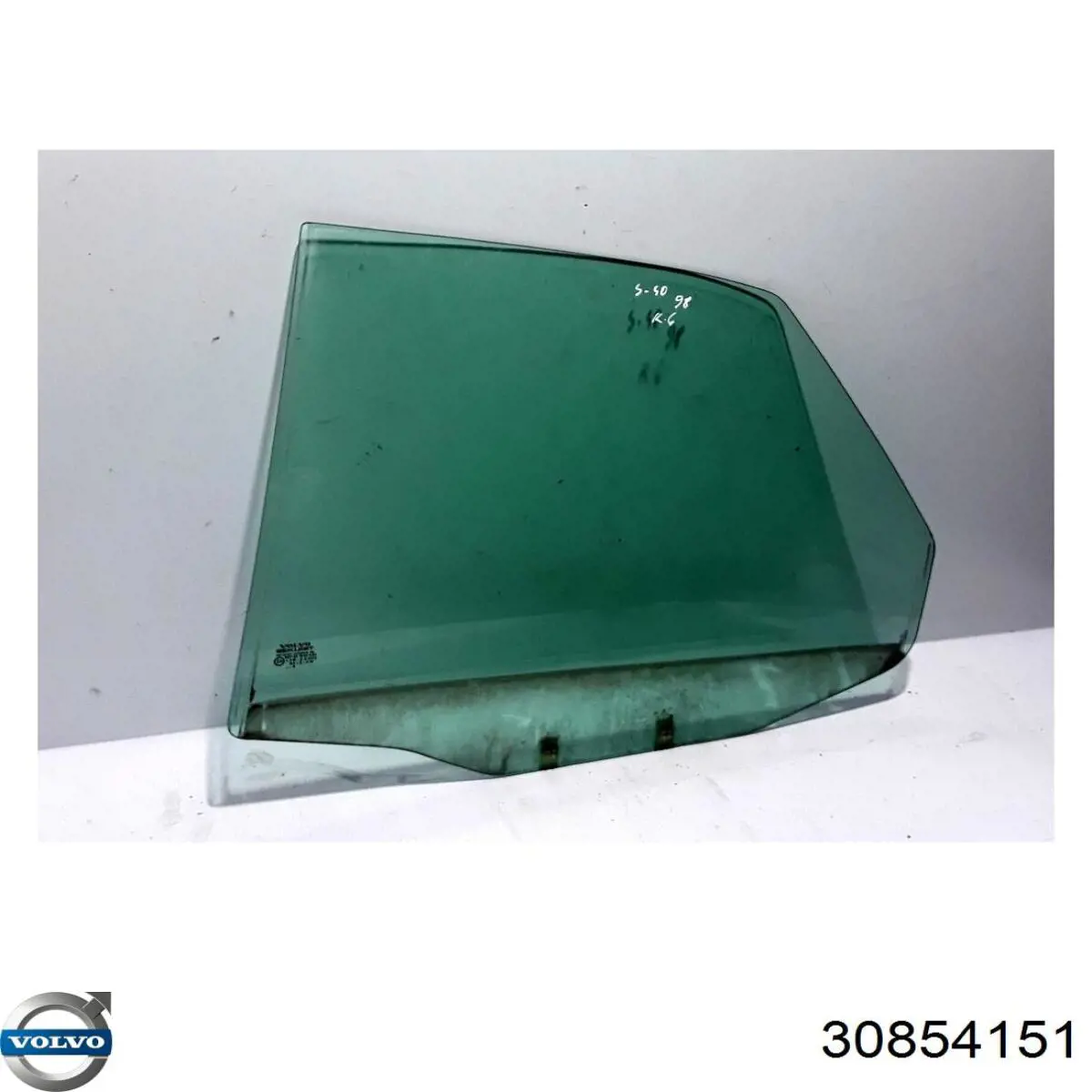 30854151 Volvo Стекло двери задней левой