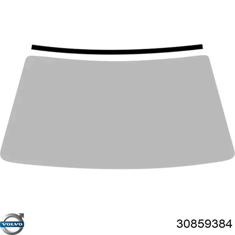 30652115 Volvo Верхний молдинг ветрового стекла