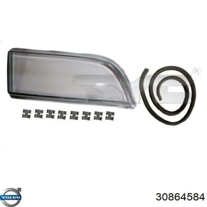 Стекло фары правой Volvo 30864584 цена, от 27.51 USD