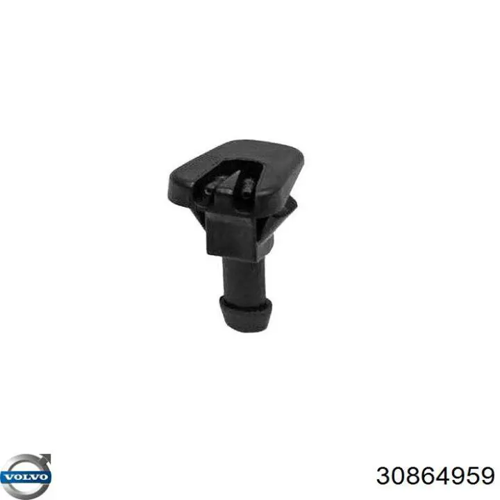 Сопло стеклоомывателя ветрового стекла правое Volvo 30864959 цена, от 9.78 USD