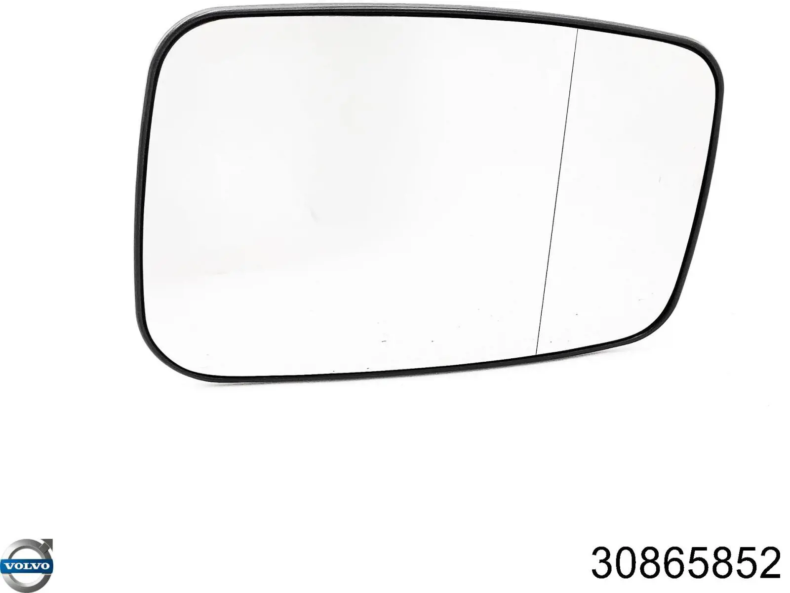 Зеркальный элемент водительского зеркала Volvo 3345758 цена, от 10.89 USD