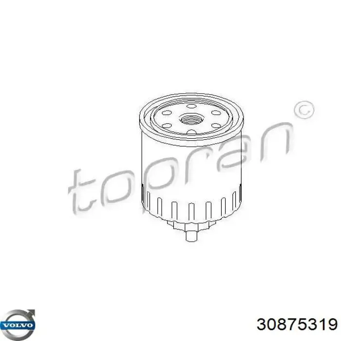 Топливный фильтр 30875319 Volvo