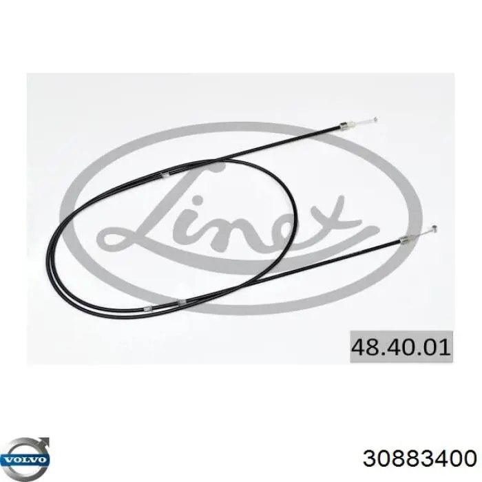 484001 Linex Трос открытия капота