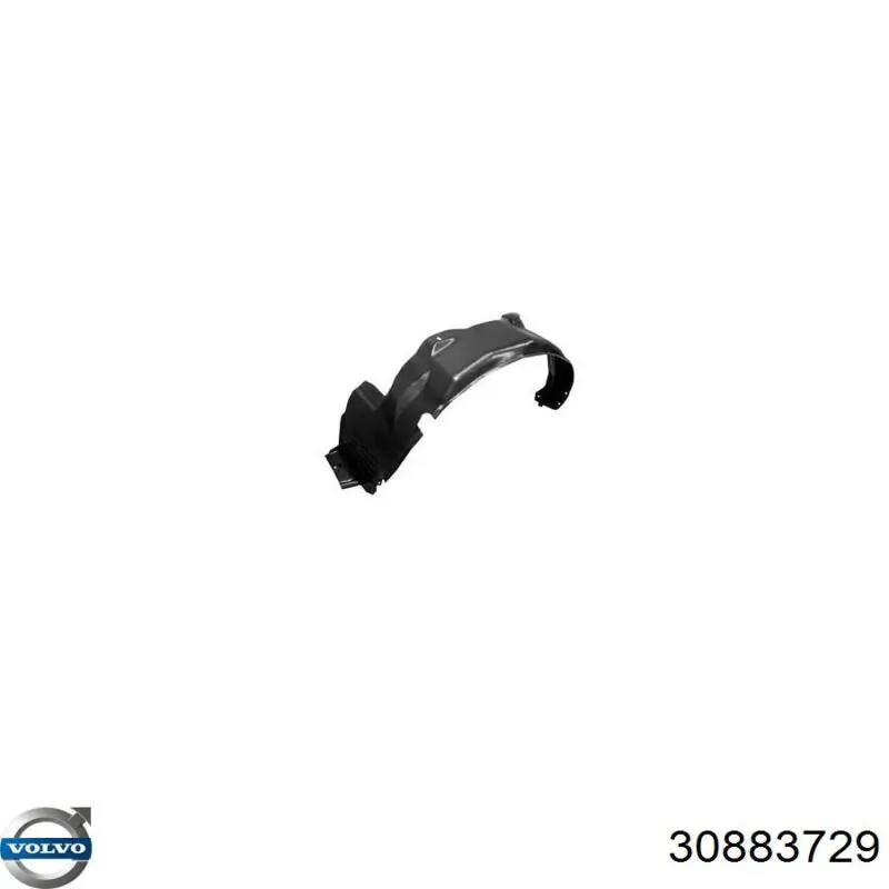 Правый подкрылок переднего крыла Volvo 30883729 цена, от 18.30 USD
