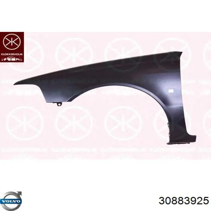 Купить 30883925 Volvo Крыло переднее левое