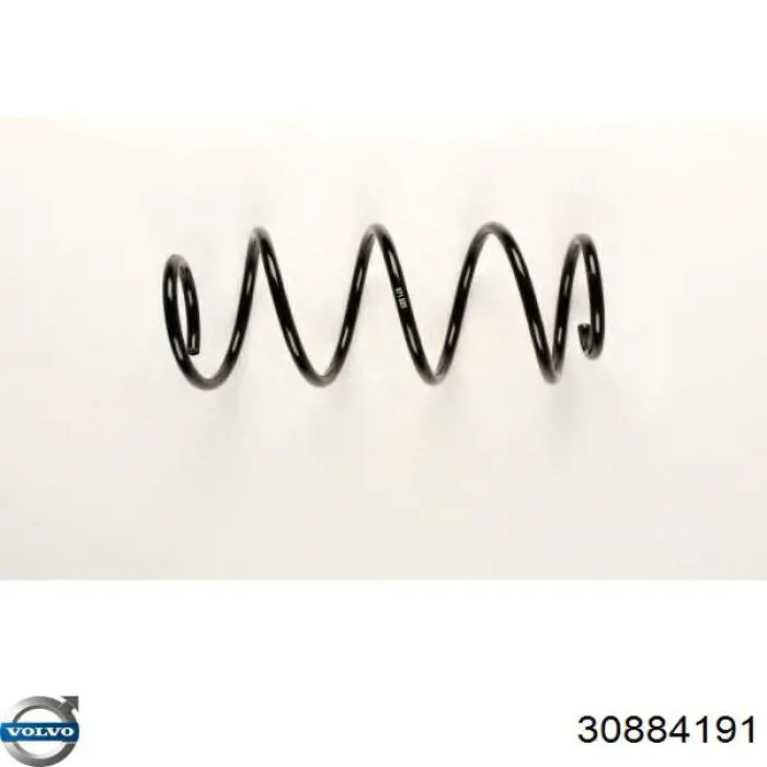 Пружина амортизатора передняя Volvo 30884191 цена, от 28.77 USD