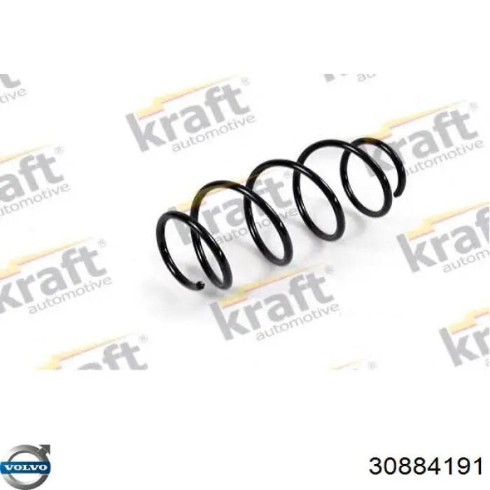 30884191 Volvo Пружина передней подвески