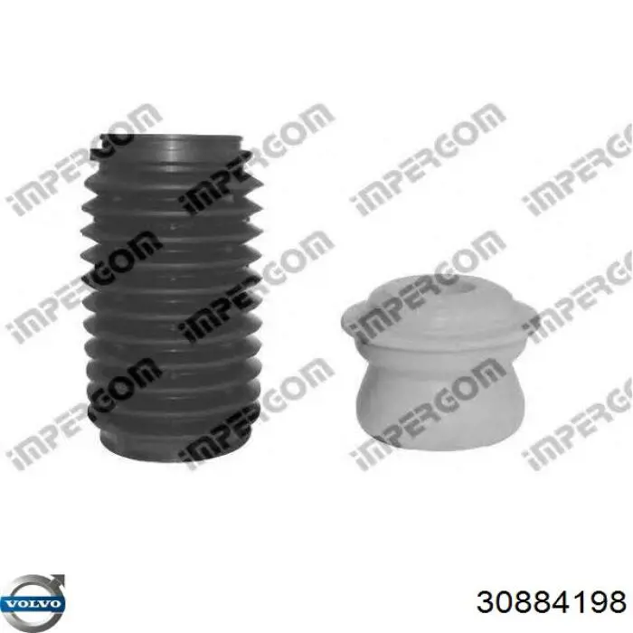 Буфер (отбойник) амортизатора переднего 30884198 Volvo