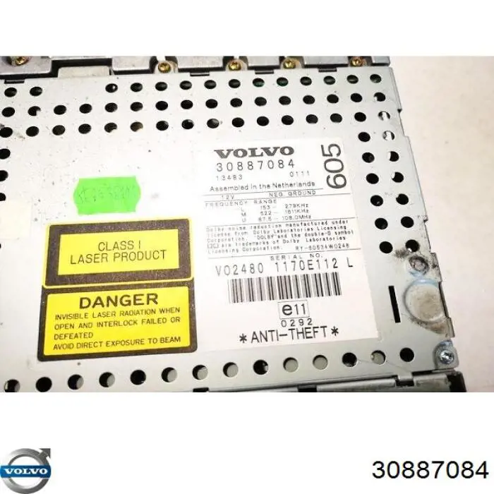  Volvo 30887084 цена, от 46.40 USD