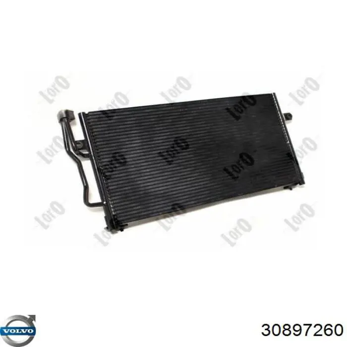 Купить 30897260 Volvo Радиатор системы охлаждения кондиционера