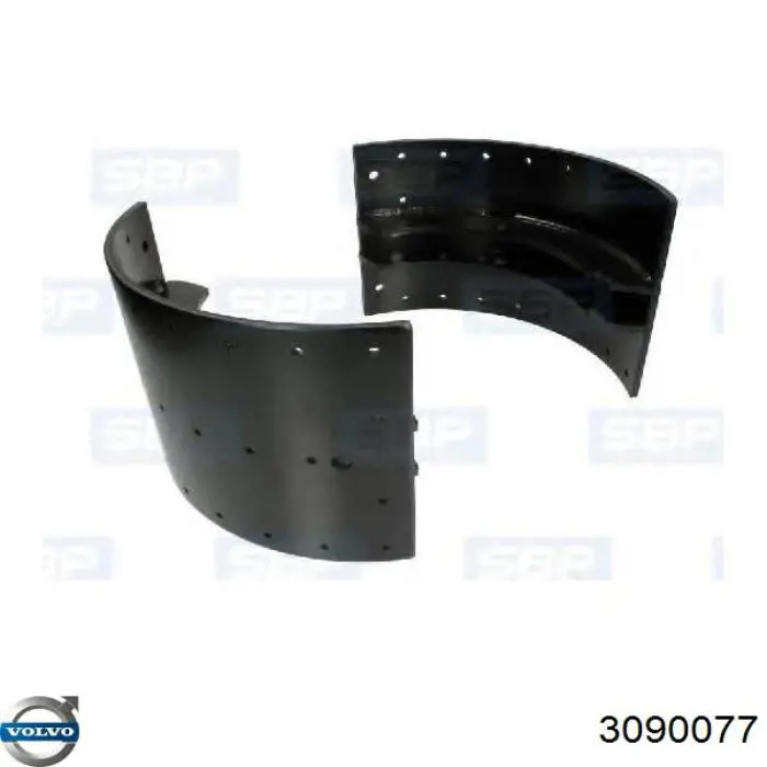 Тормоза рабочие задние ножные и тормозные барабаны Volvo 3090077 цена, от 70.62 USD