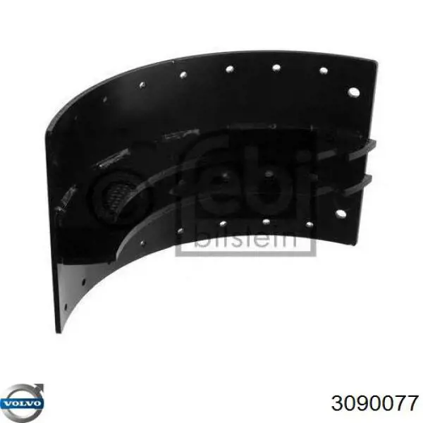 Купить 3090077 Volvo Задние барабанные тормозные колодки
