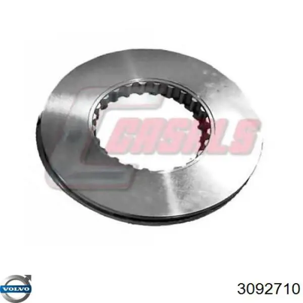 Тормоз дисковый передний Volvo 3092710 цена, от 156.51 USD