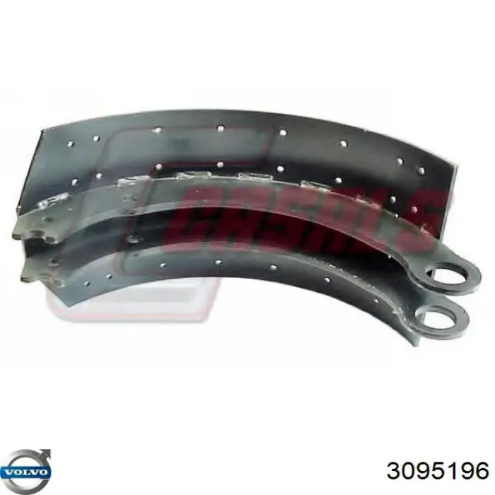 Тормоза рабочие задние ножные и тормозные барабаны Volvo 3095196 цена, от 84.15 USD