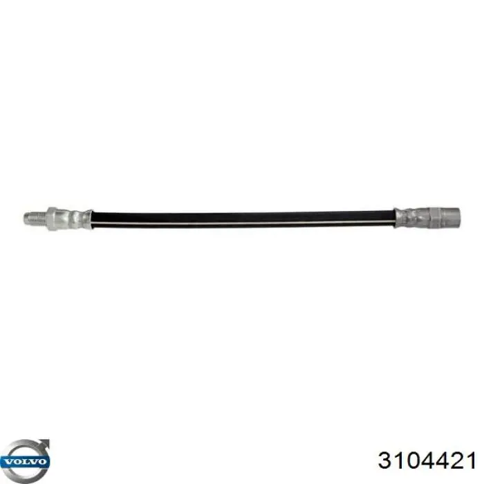 3104421 Volvo Гибкая тормозная трубка задняя