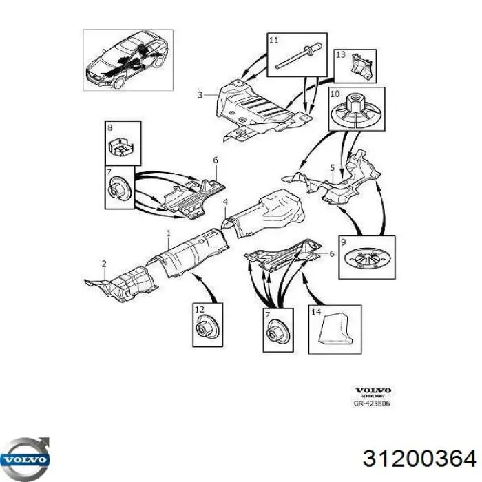 31200364 Volvo 