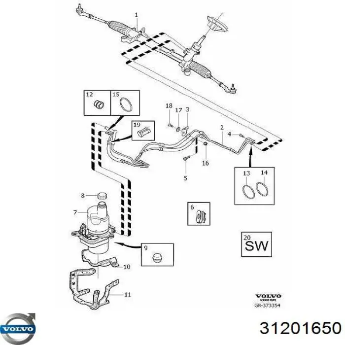 Купить 31201650 Volvo 