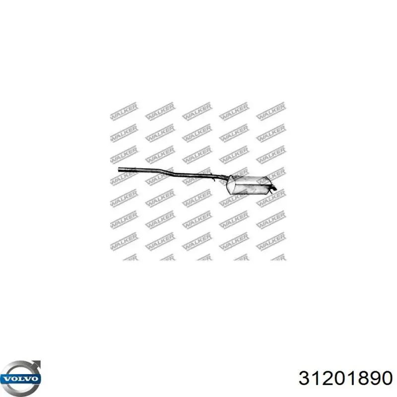 Купить 30793316 Volvo Глушитель задний